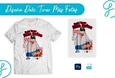 Diseño gratis inspirado en el álbum de Bad Bunny – Ideal para DTF y sublimación