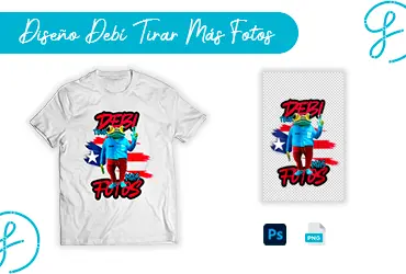 Diseño inspirado en Bad Bunny y Debí tirar más fotos