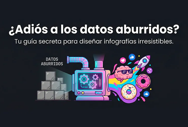 Adiós a los datos aburridos: Tu guía secreta para diseñar infografías irresistibles